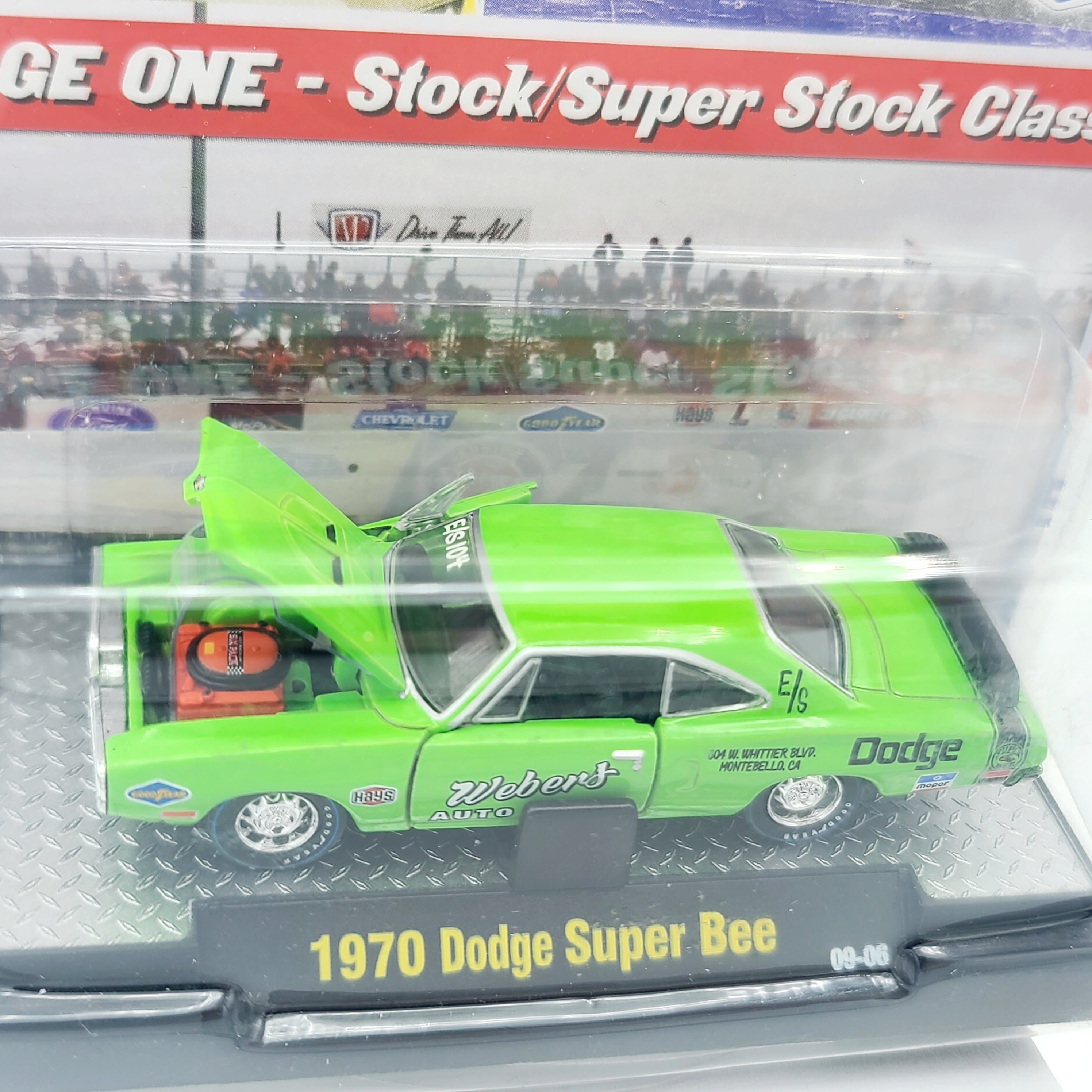 M2 Machines '70 Dodge Super Bee - 1:64, Super Stock Class (2009 Auto-Drags Rel. 01)